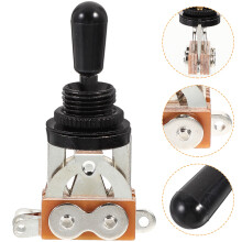 3-Wege Gitarren Pickup Selector Metall Kunststoff Schwarz