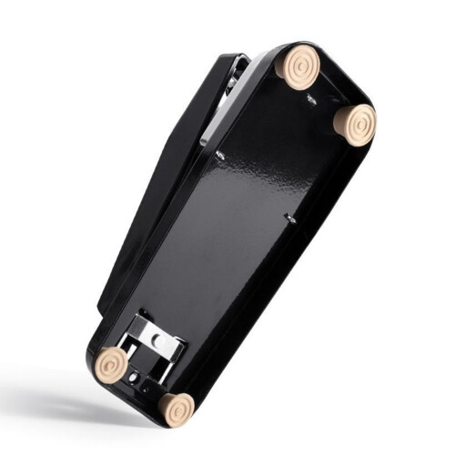 Schwarzer Rotation Stapler Büro Schreibtisch Heftgerät Elegant 1