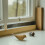 2Pcs Wall Mounted Light Brown Bird Hooks Creative Decorative Hangers 5