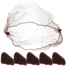 50Stk Unsichtbare Haftnetze Kaffee Elastic Mesh Für Haar Komfort