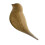2Pcs Wall Mounted Light Brown Bird Hooks Creative Decorative Hangers 9