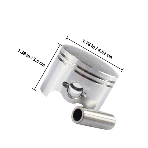 4Stk Chainsaw Piston Set Silber Hochwertig Für Gartengeräte 1