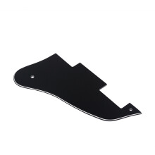 3-Lagiges Schwarzes Pickguard Schutz Für Jazzgitarre