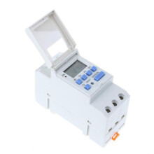 Mehrzweck-Timer Ein-Aus-Timer Mini Weiß 15a