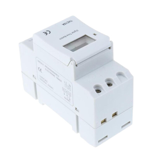 Mehrzweck-Timer Ein-Aus-Timer Mini Weiß 15a 1