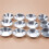 Eierkuchen Wiederverwendbar Eierkuchen Metall Silver 2