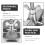 Silk Screen Butterfly Clip Drawing Tool Galvanized Chrome 7