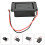 Gitarrenbatteriehalter 9v Batteriegehäuse Schwarz Essential 7