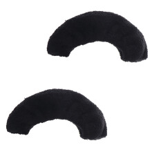 1 Pair Elastic Skating Cover Water Absorption Skate Protector (Black)