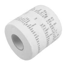 1 Rolle Englisches Toilettenpapier Badetuch Zellstoff