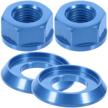 2St Aluminium Wielmoeren Zelfsluitend Sterk Duurzaam