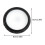 Black ABS Car Rearview Mirror Wide Angle Adjustable Blind Spot 2
