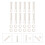 12pcs Outdoor Swimming Pool Frame Fixing Plastic Connector With Caps 3