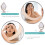 1pc Retro Glass Clear Desktop Mirror Women Cosmetic Makeup Tool 6