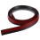 1 Roll Black Peel Stripping Pvc Flooring Edging Trim Caulk 8