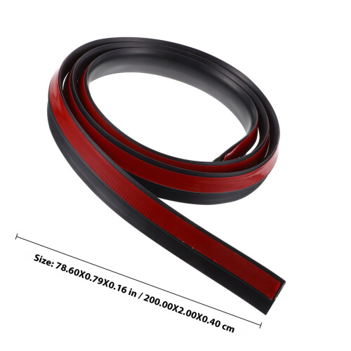 1 Roll Black Peel Stripping Pvc Flooring Edging Trim Caulk 1
