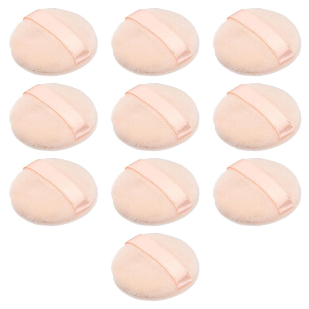 Ohphcall Pink 20Pcs Comfortable Makeup Puffs Gentle Cosmetic Sponge Pads