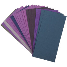 Background Paper Assorted Color 30 Sheets 5.82x2.75x0.04in