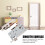 Silver Reversible Bolt Lock for Room and Entry Door Home Use 9