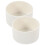 2pcs Bottle Sleeve Silicone White With Heat Insulation Feature 1