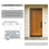 Silver Reversible Bolt Lock for Room and Entry Door Home Use 7