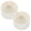 2pcs Bottle Sleeve Silicone White With Heat Insulation Feature 3