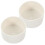 2pcs Bottle Sleeve Silicone White With Heat Insulation Feature 7