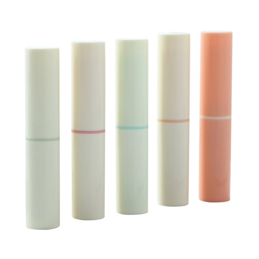 Happyyami 5 Pcs Lip Gloss Containers Empty Lipgloss Tube Lipstick Blam Tubes