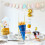 1Ensemble Présentoir Cônes Glace Acier Robuste Usage Multiple Coloré 7