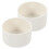 2pcs Bottle Sleeve Silicone White With Heat Insulation Feature 6