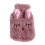 1Pc Reusable Plush Hot Water Bag Hand Warmer with Safe Press Plug 2