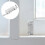 10Pcs Automatic Rebound Silver Spring Latch Galvanized Iron Door Bolt 9