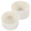 2pcs Bottle Sleeve Silicone White With Heat Insulation Feature 5