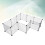 16pieces Iron Cage For Small Medium Dogs Cats Rabbits Secure Crate 5