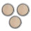 3Pcs Durable Beige Trumpet Button Bases with Snap for Replacement Use 1