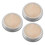 3Pcs Durable Beige Trumpet Button Bases with Snap for Replacement Use 9