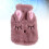 1Pc Reusable Plush Hot Water Bag Hand Warmer with Safe Press Plug 10