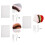 Cute Felt Kit Assorted Color Animal Shape Wool 3 Sets 8