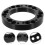 Aluminum Steering Wheel Spacer Extender Black Car Accessory 3