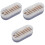 3Ensembles Pot Hydroponique À Chat Violet Durable Élégant 3