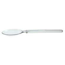 100Pcs Grey Plastic Disposable Spoons Bulk Cake Dessert Yogurt Spoons