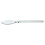 100Pcs Grey Plastic Disposable Spoons Bulk Cake Dessert Yogurt Spoons 1