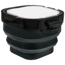 Multifunctional Black Silicone Paint Brush Washer Compact Holder