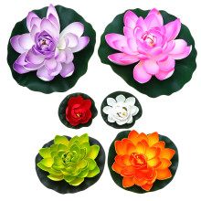 6 Pcs Lotus Decoration Pond Artificial Water Lily Simulation Plant