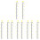 10 Sheets Self-Adhesive Height Sticker Wall Decal Star Design Kids 7