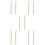 10 Sheets Self-Adhesive Height Sticker Wall Decal Star Design Kids 10