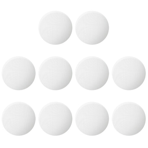 10Pcs Durable White Silicone Steamer Mats Reusable Kitchen Pads