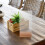 1Set Practische En Hout Menuhouder Met Ontwerp 7