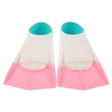 1 Pair Short Fins For Kids Swimming Training 9.82x4.91 Inch