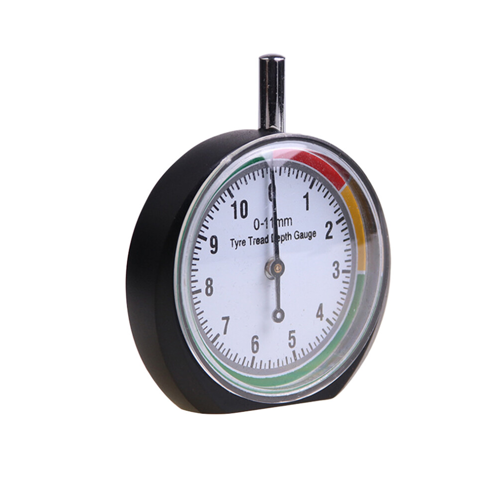 1Pc Tyre Tread Gauge Compact Car Tire Depth Meter Easy To Read 072907974272